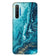 PS1317-Blue Marbles Back Cover for Realme X2