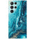 PS1317-Blue Marbles Back Cover for Samsung Galaxy S22 Ultra 5G