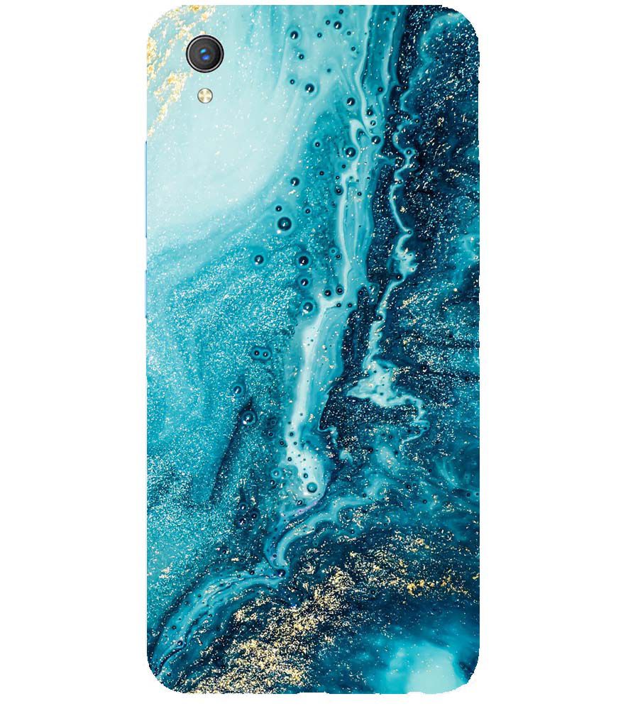 PS1317-Blue Marbles Back Cover for vivo Y1s