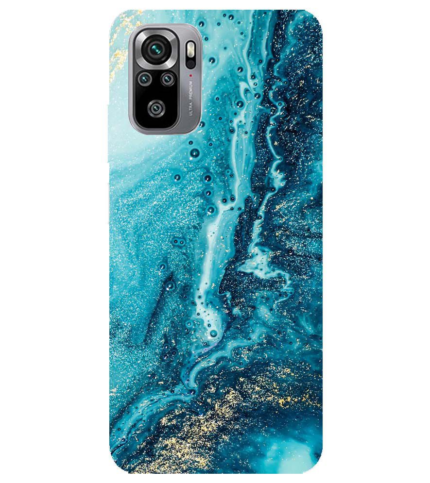 PS1317-Blue Marbles Back Cover for Xiaomi Redmi Note 11 SE (India)