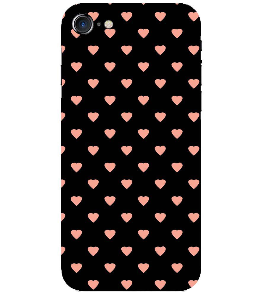 PS1318-Hearts All Over Back Cover for Apple iPhone 7