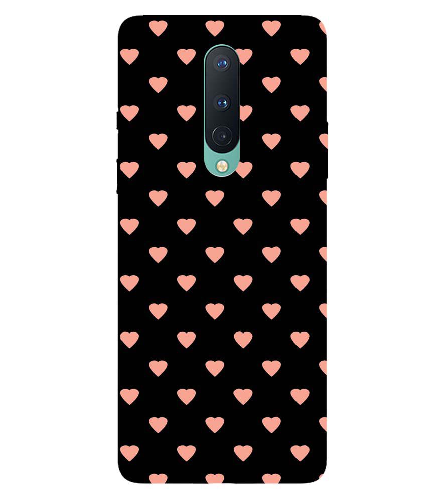 PS1318-Hearts All Over Back Cover for OnePlus 8