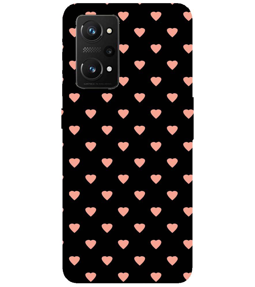 PS1318-Hearts All Over Back Cover for Realme Q3 Pro 5G