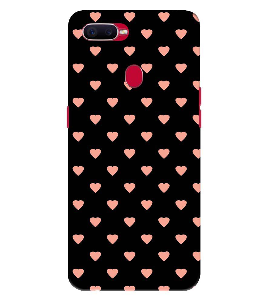 PS1318-Hearts All Over Back Cover for Realme U1