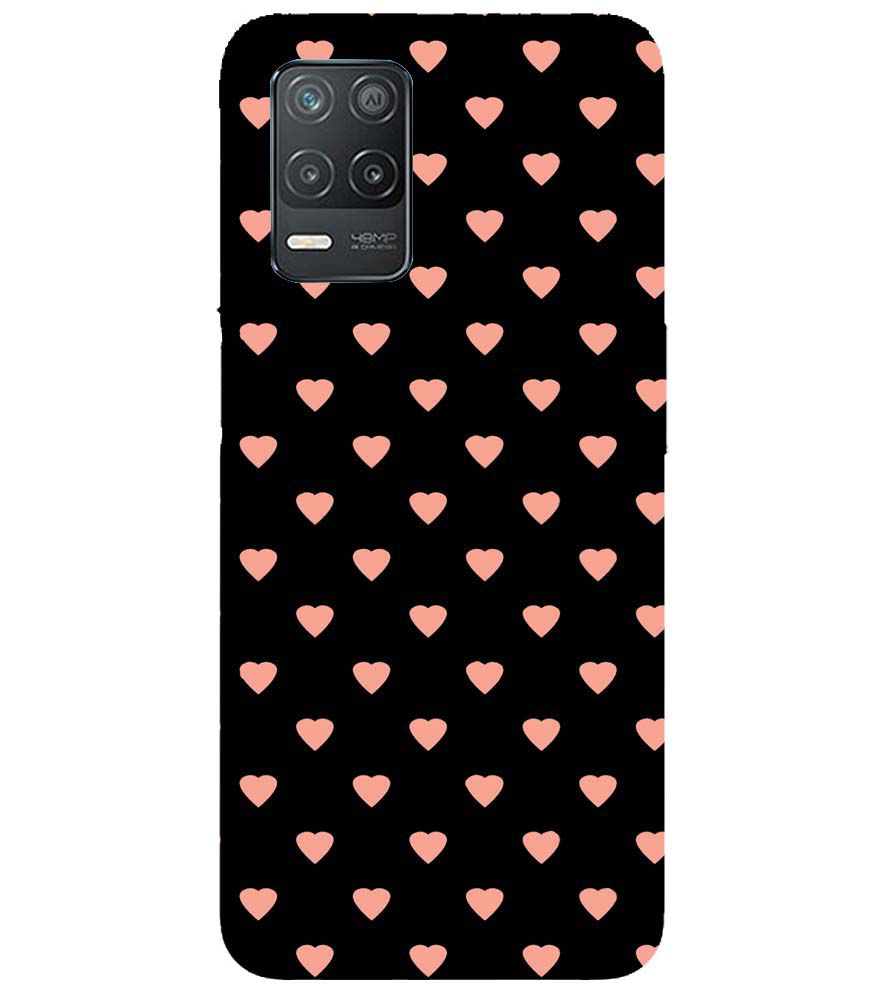 PS1318-Hearts All Over Back Cover for Realme V13 5G