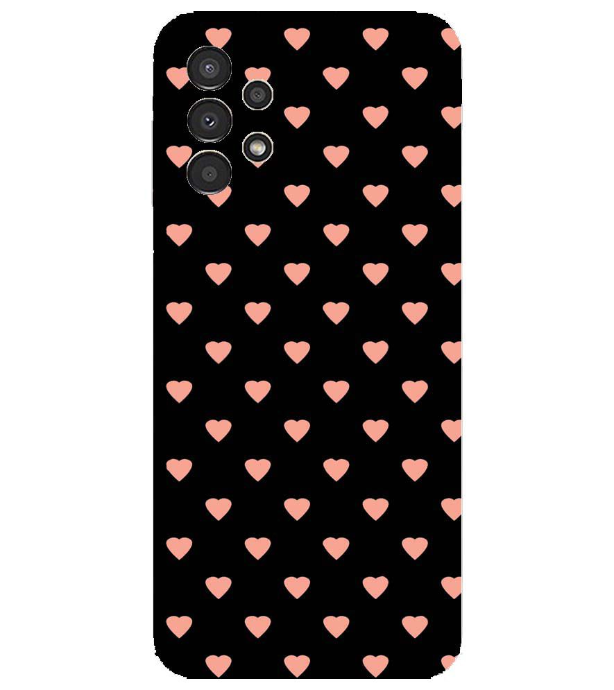 PS1318-Hearts All Over Back Cover for Samsung Galaxy A13