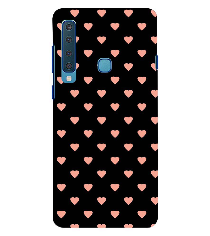 PS1318-Hearts All Over Back Cover for Samsung Galaxy A9 (2018)