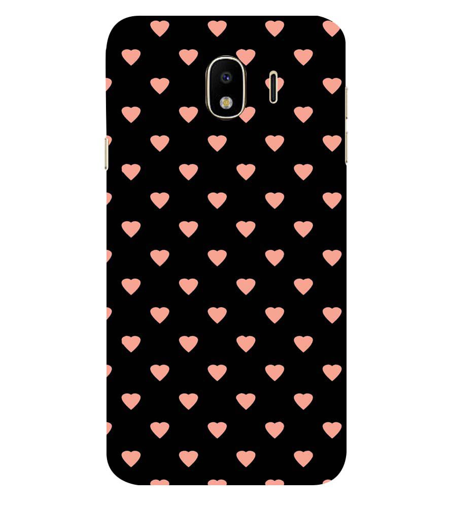 PS1318-Hearts All Over Back Cover for Samsung Galaxy J4 (2018)