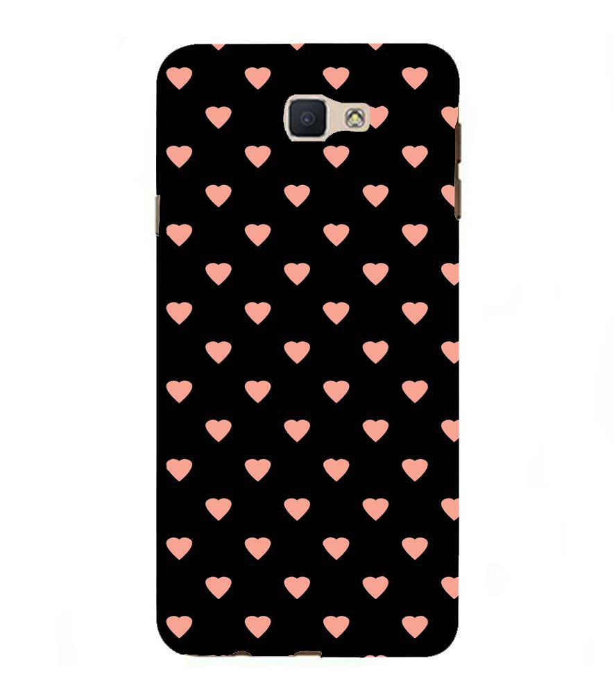 PS1318-Hearts All Over Back Cover for Samsung Galaxy J7 Prime (2016)