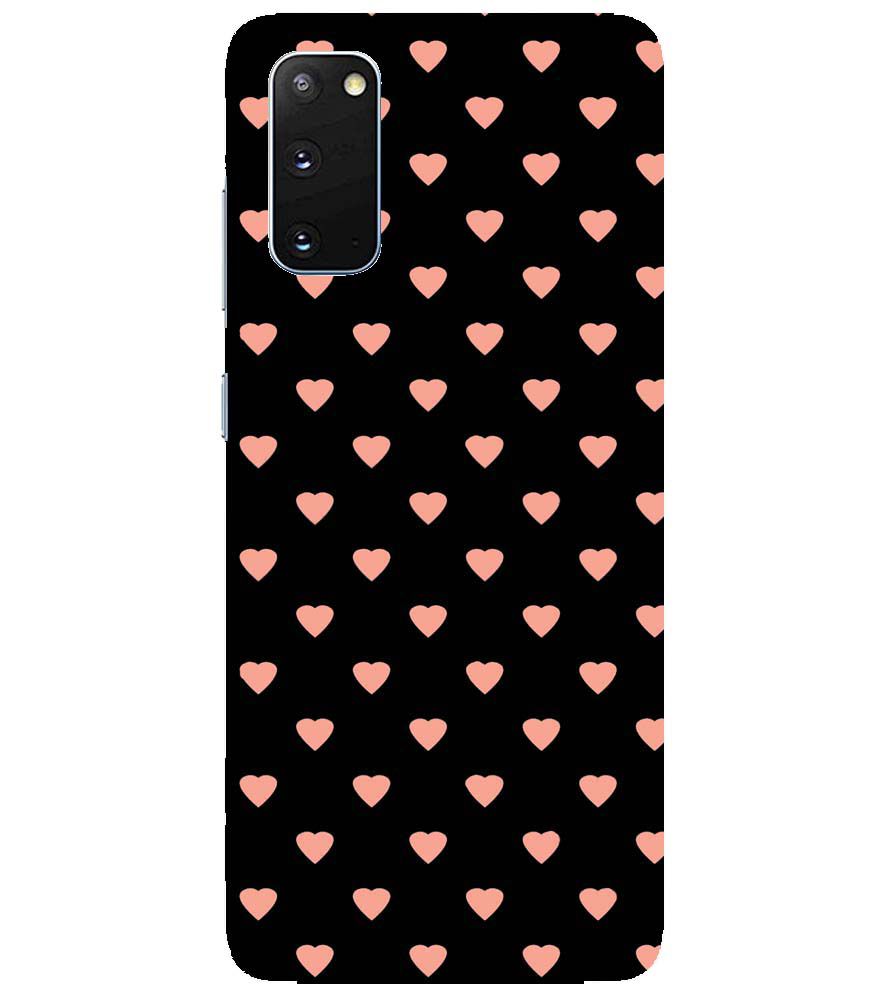 PS1318-Hearts All Over Back Cover for Samsung Galaxy S20 5G