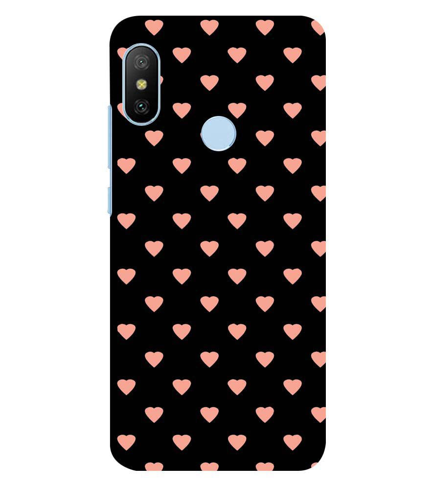 PS1318-Hearts All Over Back Cover for Xiaomi Redmi A2