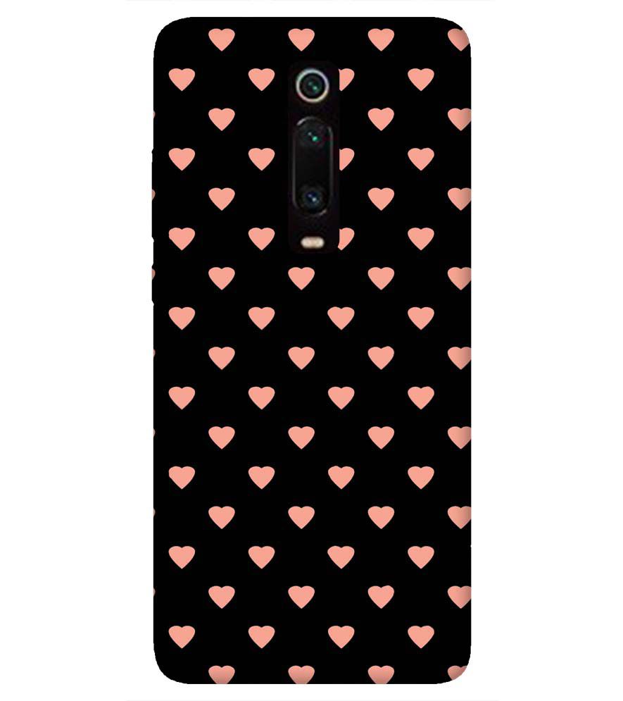 PS1318-Hearts All Over Back Cover for Xiaomi Redmi K20 Pro