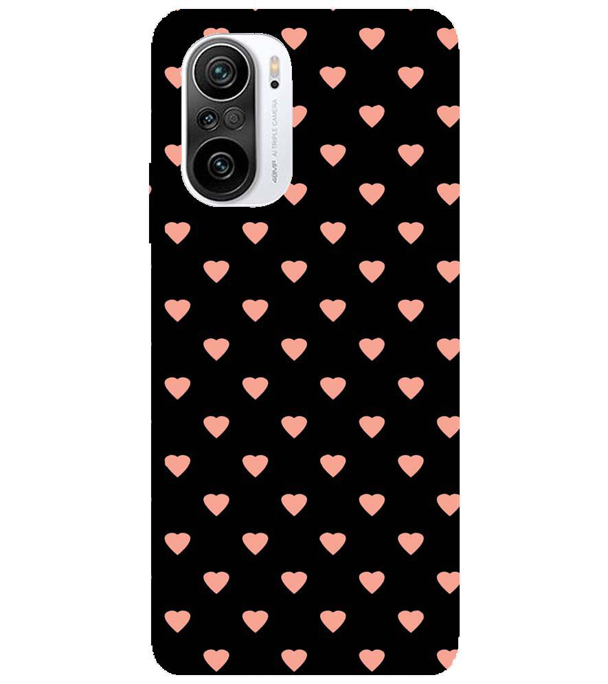 PS1318-Hearts All Over Back Cover for Xiaomi Redmi K40