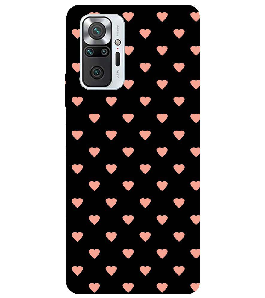 PS1318-Hearts All Over Back Cover for Xiaomi Redmi Note 10 Pro