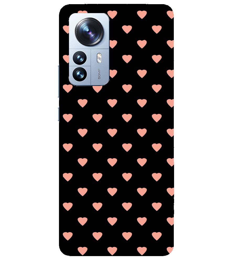 PS1318-Hearts All Over Back Cover for Xiaomi Redmi Note 12 Pro