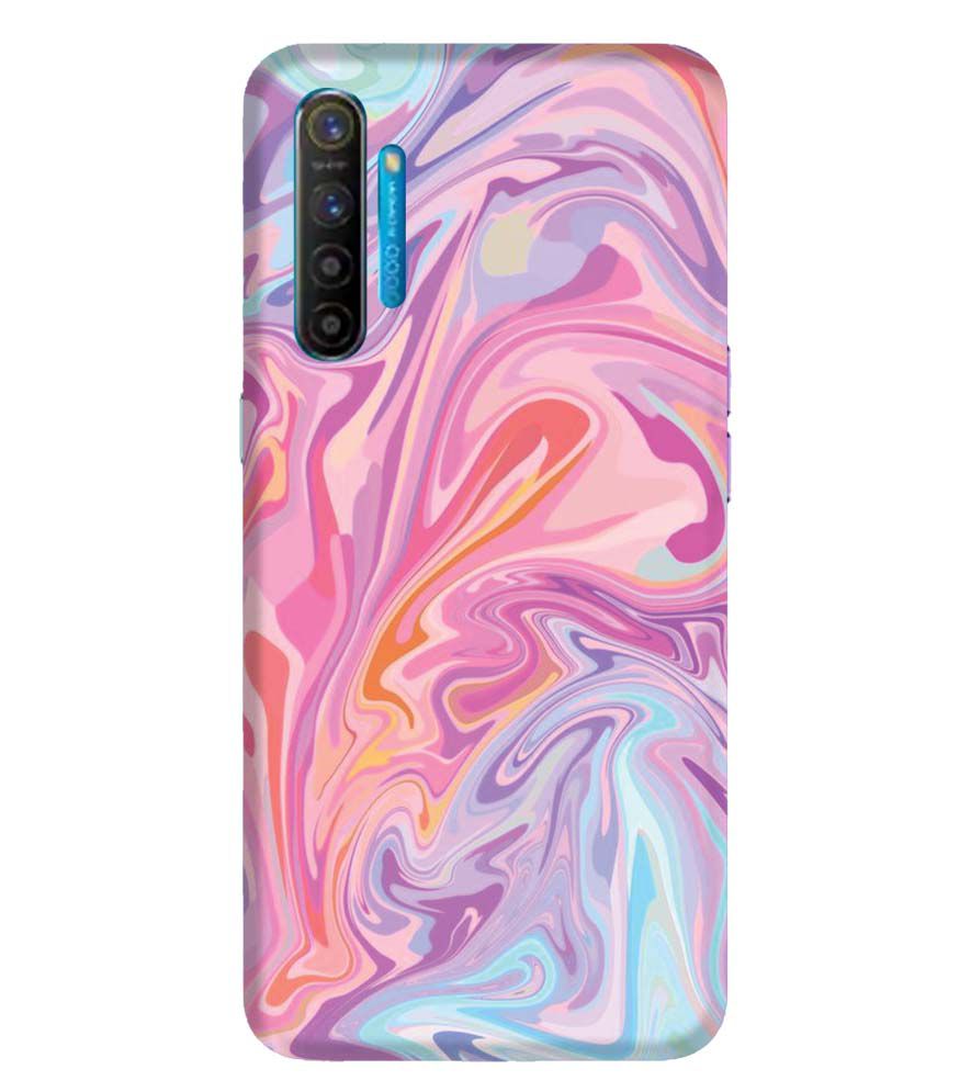 PS1319-Pink Premium Marble Back Cover for Oppo K5