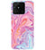 PS1319-Pink Premium Marble Back Cover for Realme Narzo 50A