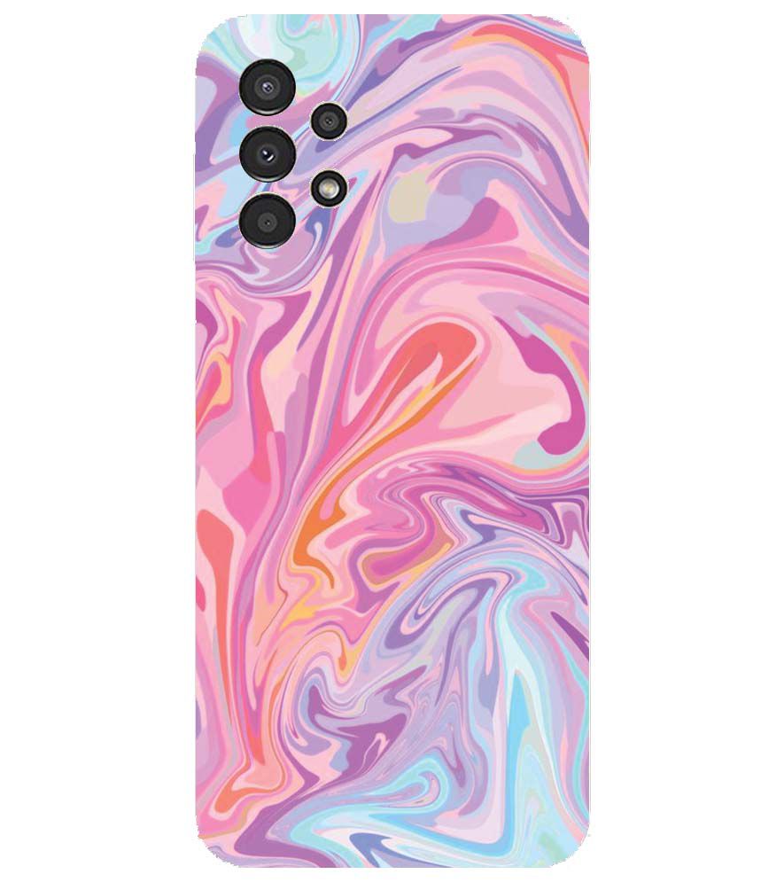 PS1319-Pink Premium Marble Back Cover for Samsung Galaxy A13