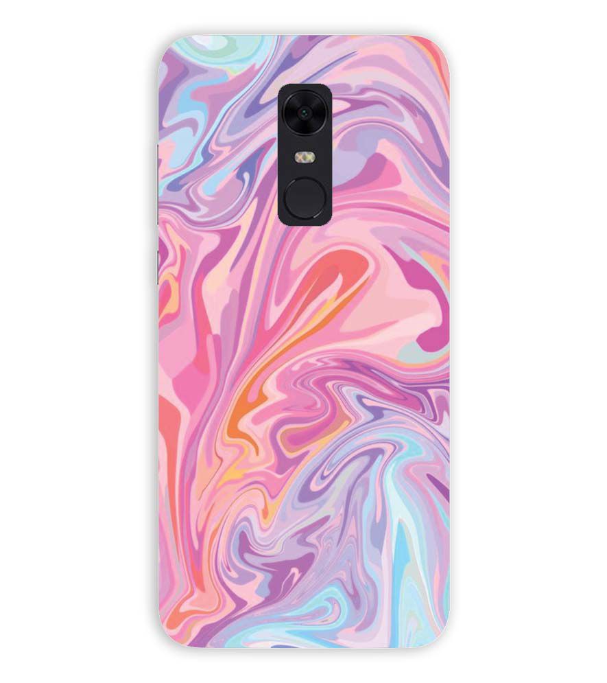 PS1319-Pink Premium Marble Back Cover for Xiaomi Redmi Note 5