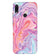 PS1319-Pink Premium Marble Back Cover for Xiaomi Redmi Note 7S