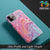 PS1319-Pink Premium Marble Back Cover for Realme Narzo 50-Image4