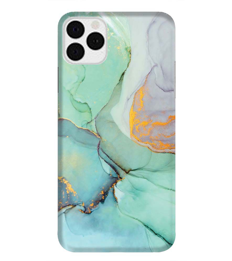 PS1320-Green Marble Premium Back Cover for Apple iPhone 11 Pro