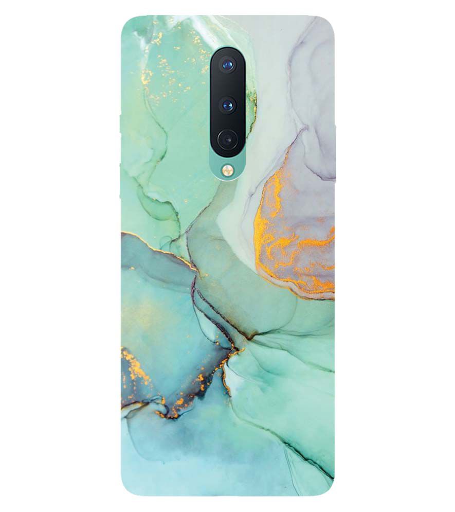 PS1320-Green Marble Premium Back Cover for OnePlus 8