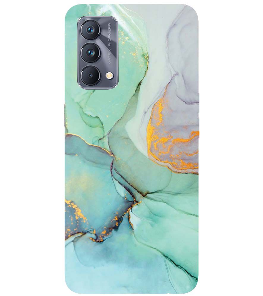 PS1320-Green Marble Premium Back Cover for Realme GT Master