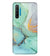 PS1320-Green Marble Premium Back Cover for Realme X2