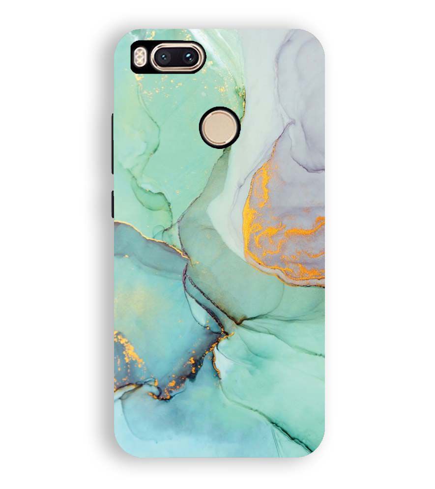 PS1320-Green Marble Premium Back Cover for Xiaomi Redmi A1