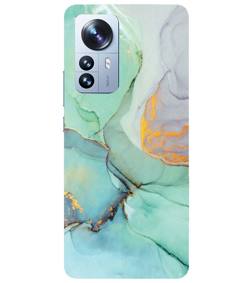 PS1320-Green Marble Premium Back Cover for Xiaomi Redmi Note 12 Pro