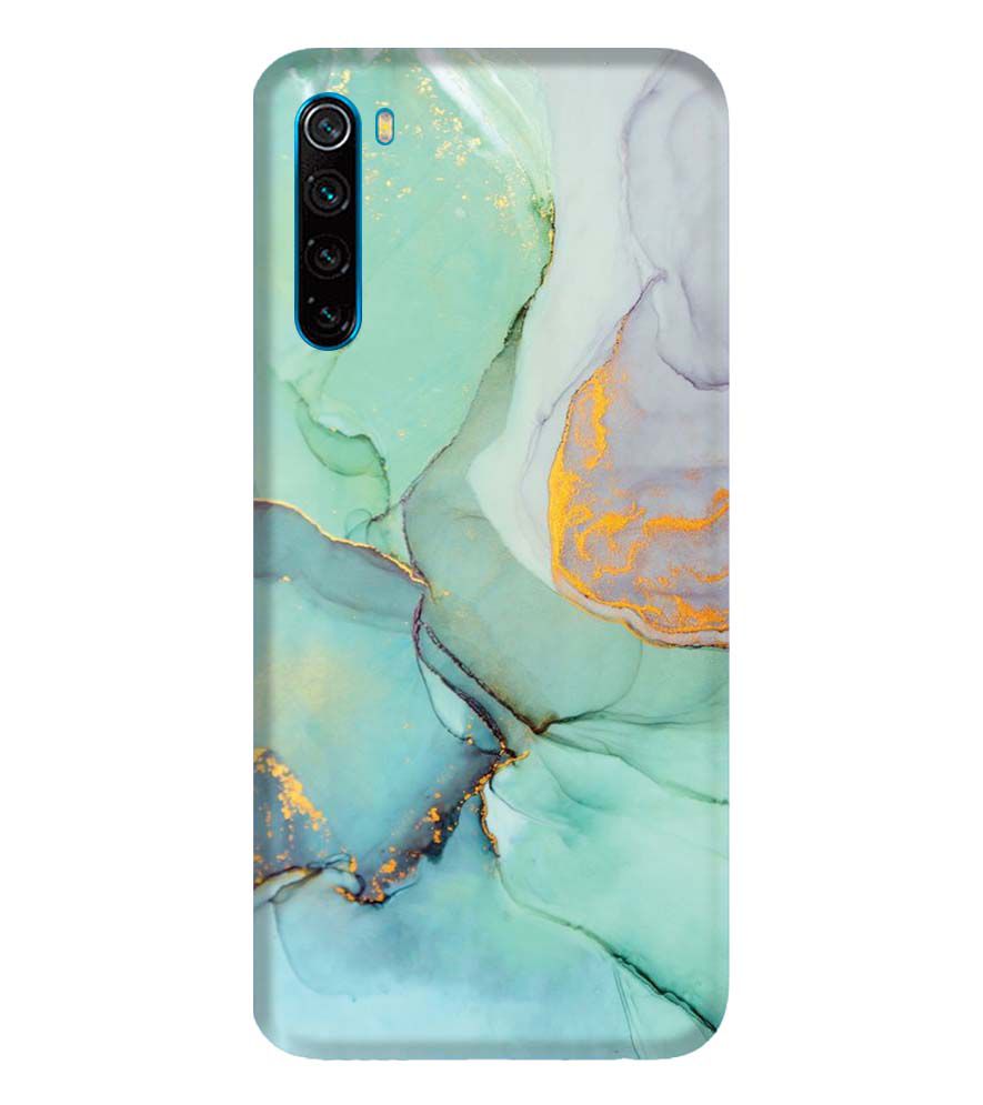 PS1320-Green Marble Premium Back Cover for Xiaomi Redmi Note 8