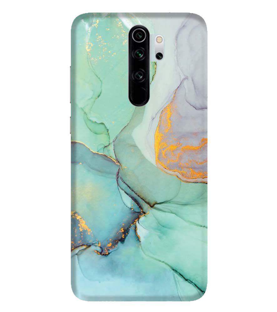 PS1320-Green Marble Premium Back Cover for Xiaomi Redmi Note 8 Pro