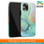 PS1320-Green Marble Premium Back Cover for Realme Narzo 50-Image3