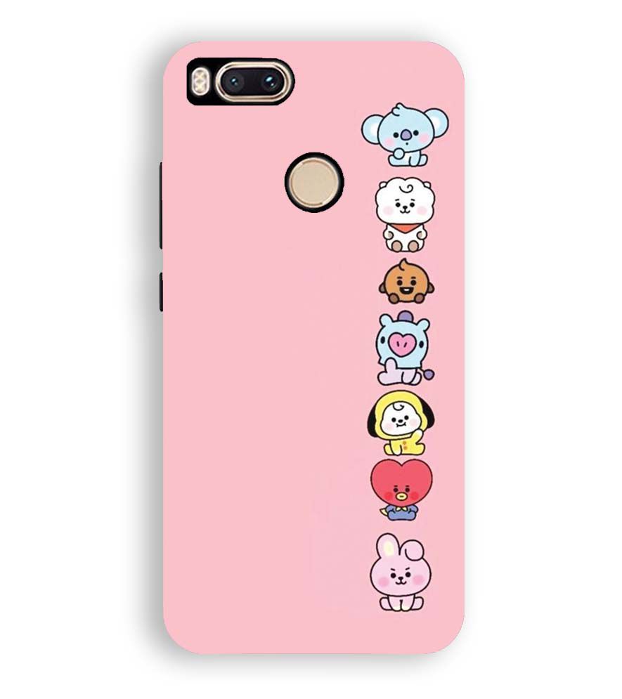 PS1321-Cute Loving Animals Girly Back Cover for Xiaomi Redmi A1