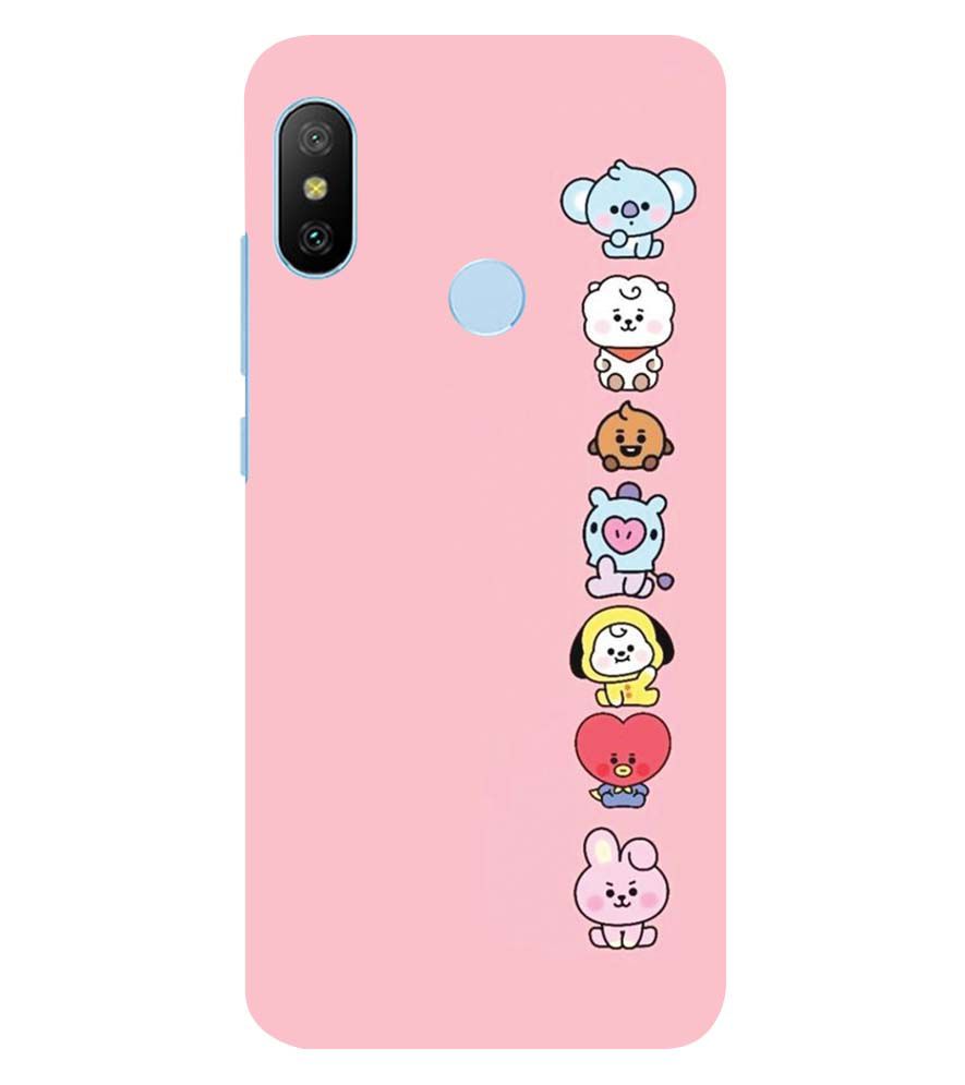 PS1321-Cute Loving Animals Girly Back Cover for Xiaomi Redmi A2