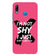 PS1322-I am Not Shy Back Cover for Huawei P20 Lite