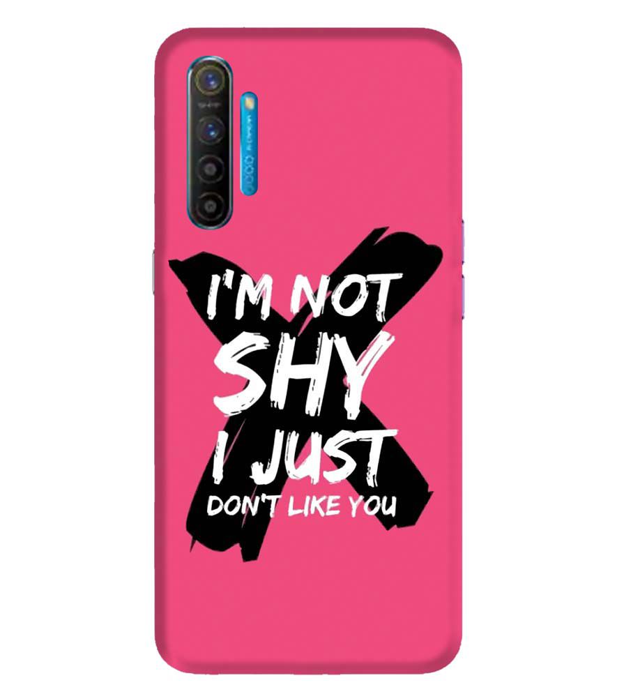 PS1322-I am Not Shy Back Cover for Oppo K5