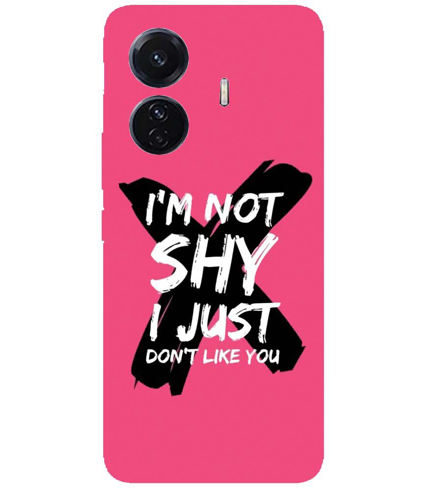 PS1322-I am Not Shy Back Cover for vivo T1 Pro