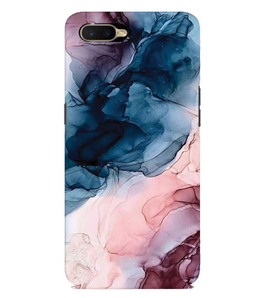 PS1323-Premium Marbles Back Cover for Oppo K1