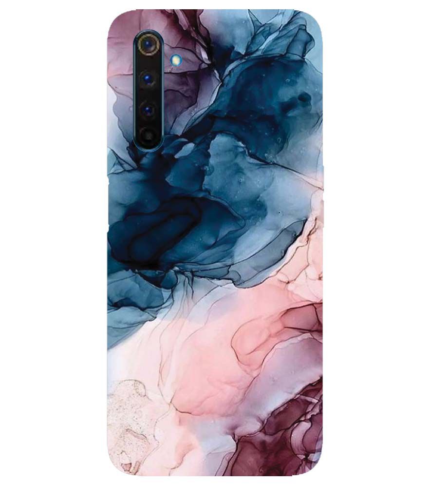 PS1323-Premium Marbles Back Cover for Realme 6 Pro