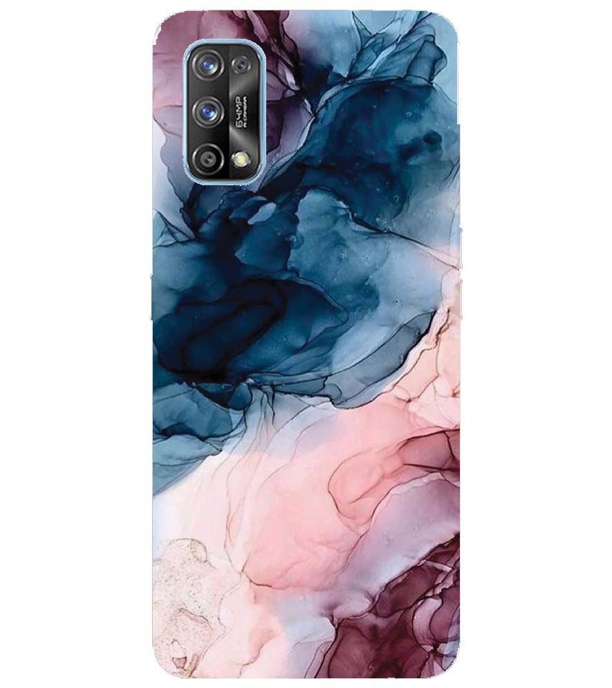 PS1323-Premium Marbles Back Cover for Realme 7 Pro