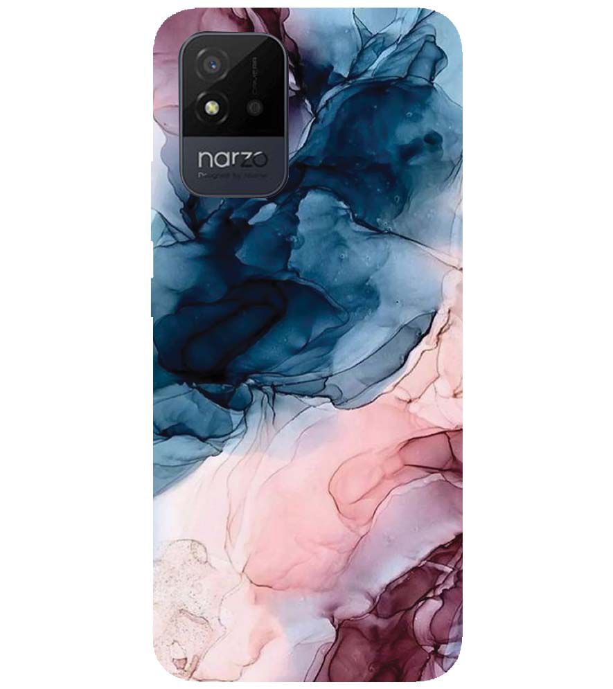 PS1323-Premium Marbles Back Cover for Realme Narzo 50i