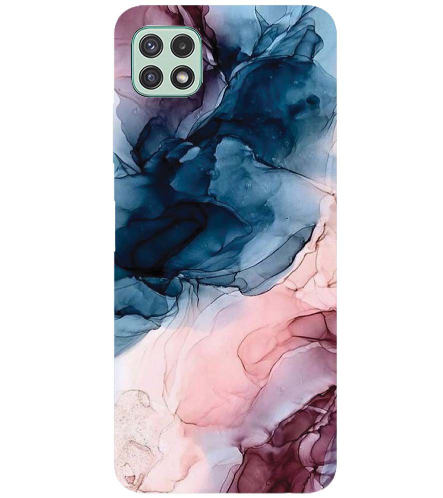 PS1323-Premium Marbles Back Cover for Samsung Galaxy A22 5G