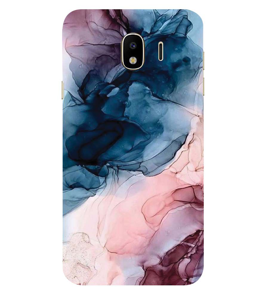 PS1323-Premium Marbles Back Cover for Samsung Galaxy J4 (2018)