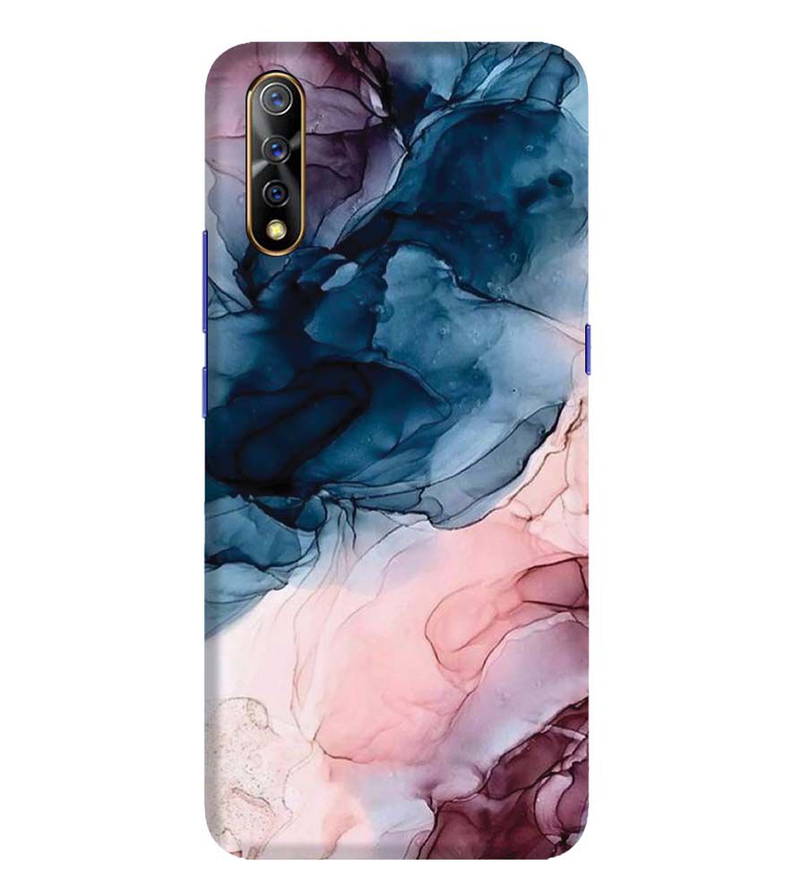 PS1323-Premium Marbles Back Cover for Vivo S1