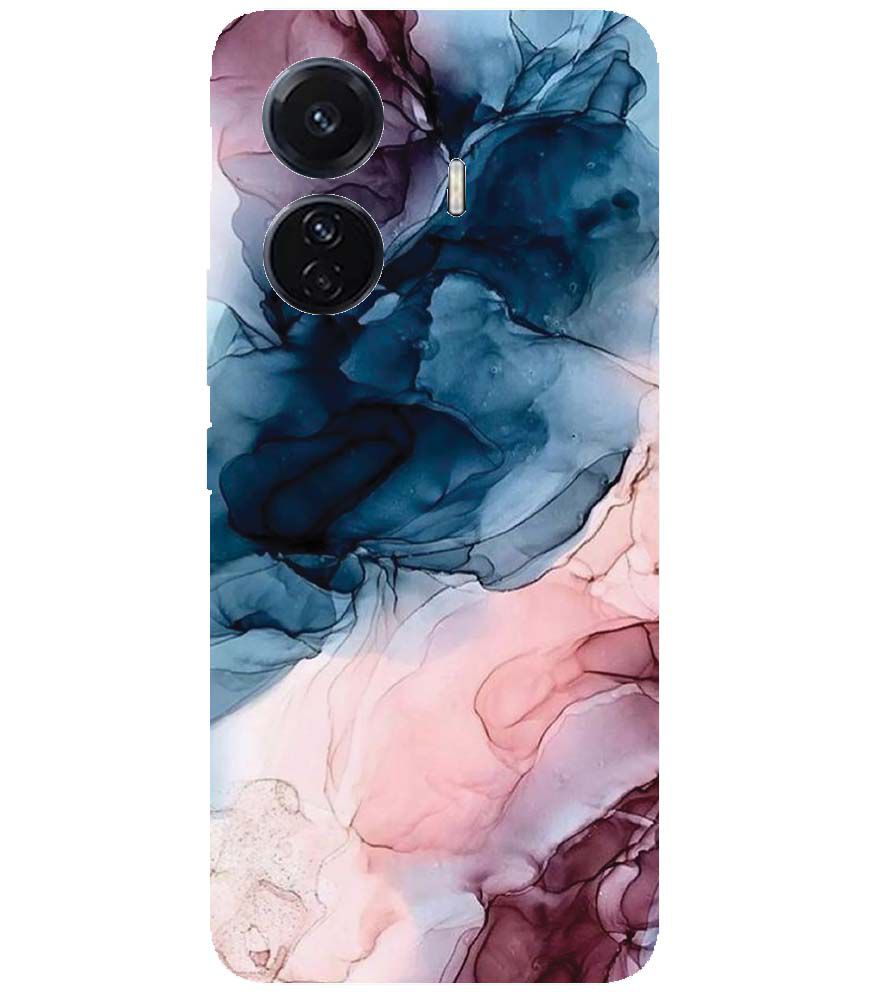 PS1323-Premium Marbles Back Cover for vivo T1 Pro