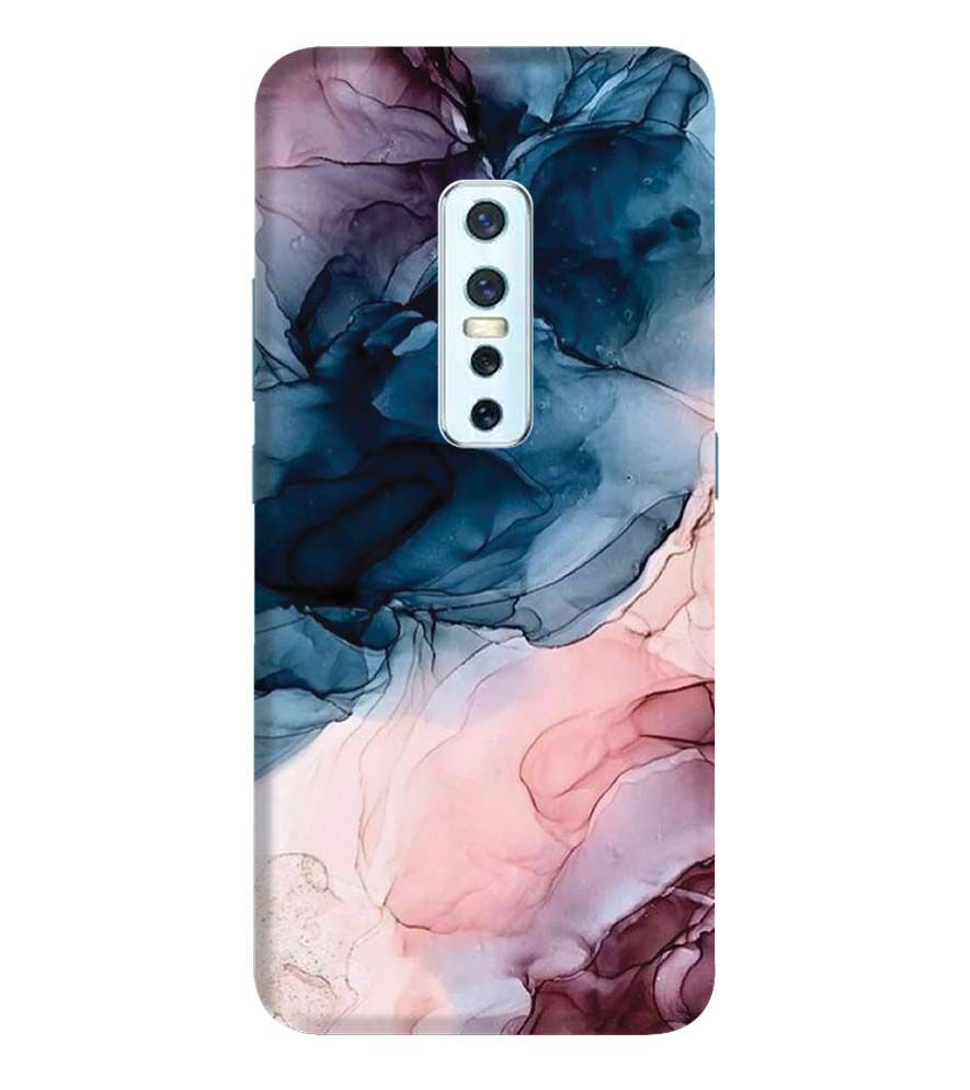 PS1323-Premium Marbles Back Cover for Vivo V17 Pro