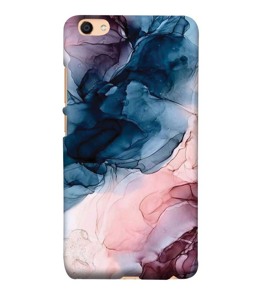 PS1323-Premium Marbles Back Cover for Vivo Y55L