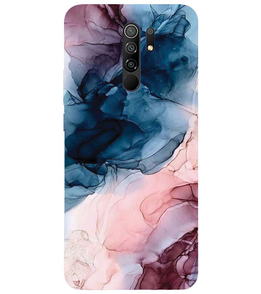 PS1323-Premium Marbles Back Cover for Xiaomi Poco M2